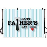 Father's Day Backdrops Blue Background G-413