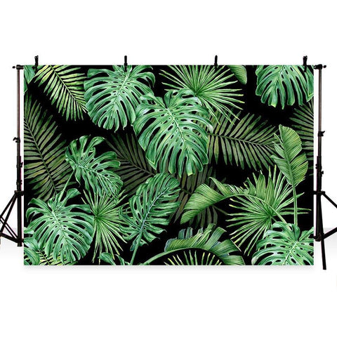 Tropical Leaves Summer Backdrop for Photo Studio G-739