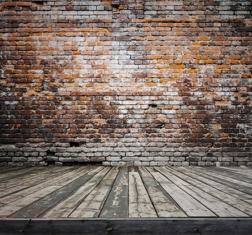 Klassisch Schmutzige Backsteinmauer Hintergrund für Fotografie GAA-50