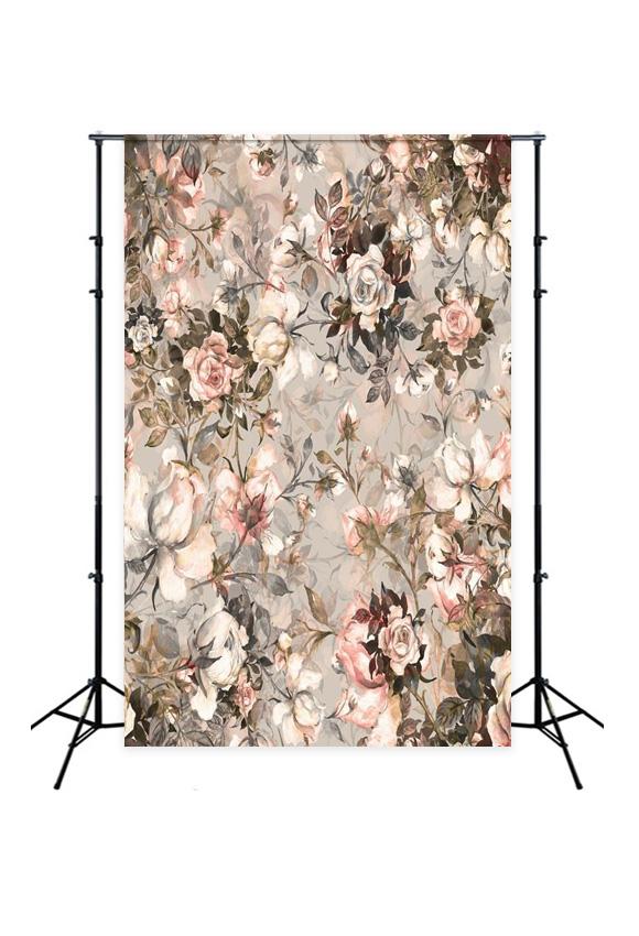 Abstract Flowers Backdrop for Photographers GC-157