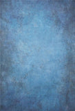 Blue Abstract Textured Photography Backdrop for Photographers GC-163