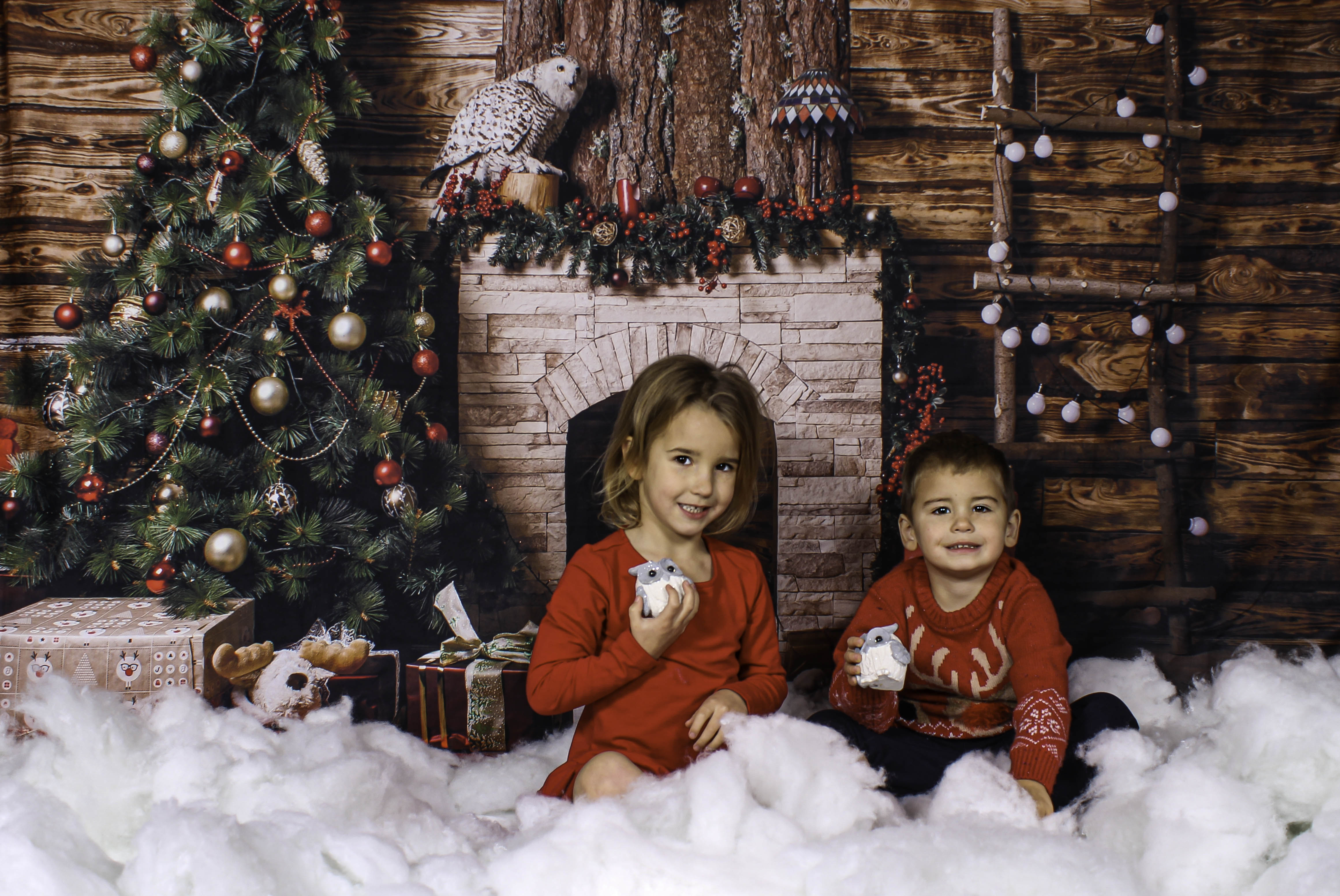 Braun Holz Weihnachten Hintergrund für Dekoration