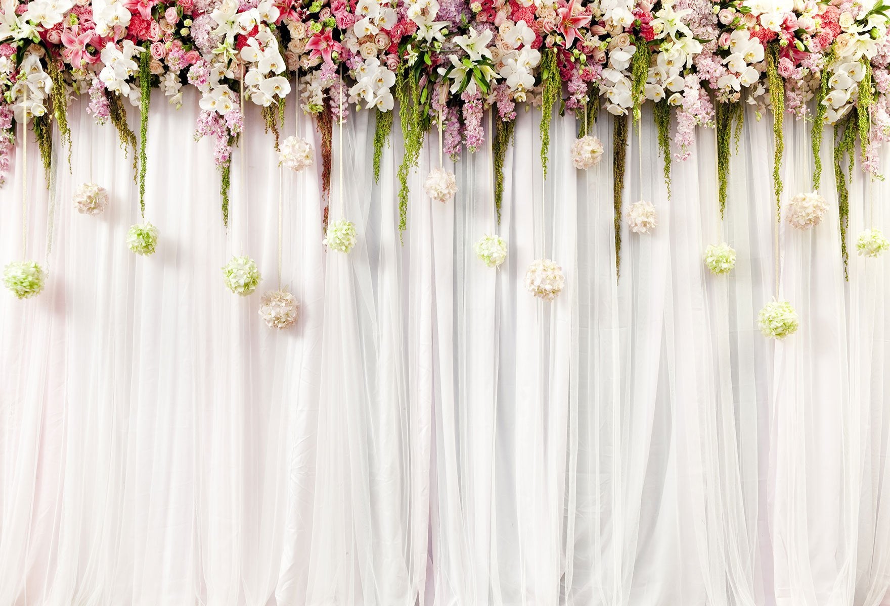 Hochzeitshintergründe Blumenhintergründe Weißer Hintergrund HJ04269