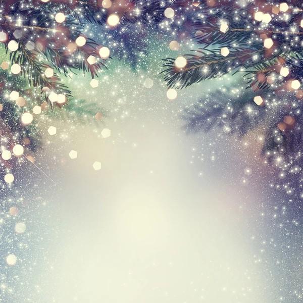 Bokeh Christmas Tree Blurry Backdrop for Photography KAT-43