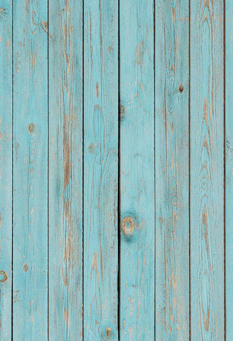 Blauer Hintergrund Chilrden Holz Photo Kulissen LM-00086
