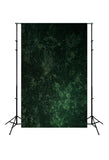 Tiefgrüner schwarzer Fleck abstrakter Hintergrund LM-01389