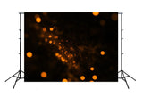 Bokeh Sparkle Golden Bursting Particles Backdrop for Photos M110