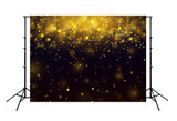 Golden Shiny Lights Bokeh  Photo Booth Backdrop M119