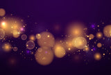 Golden Particles Bokeh Beautiful  Backdrop for Photography M146
