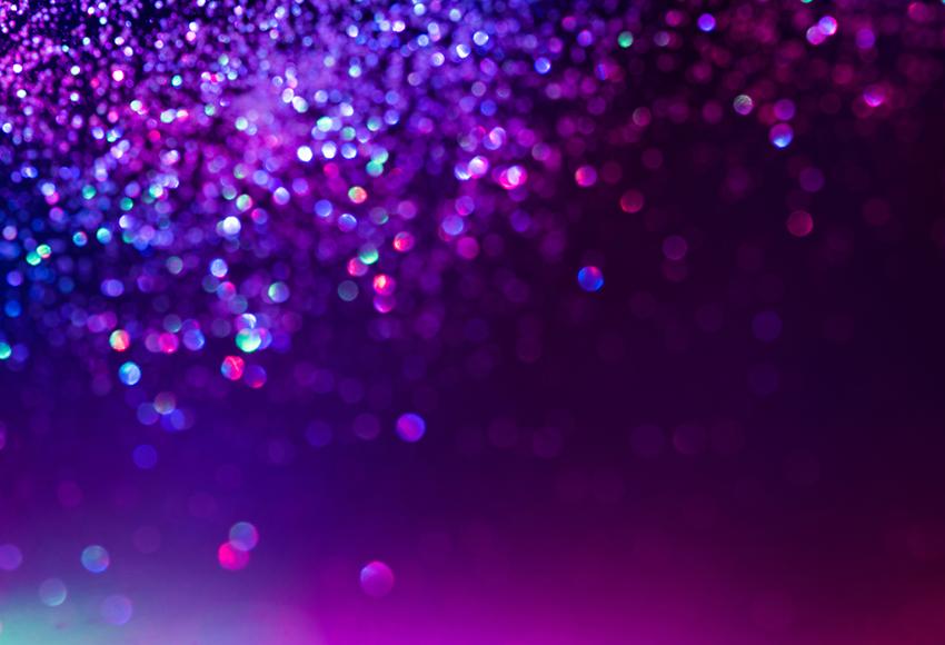 Glittering Purple Bokeh  Photography Backdrop M160