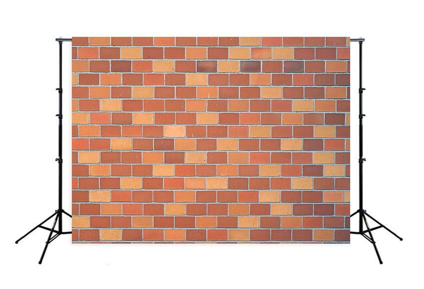 Retro Red Brick Wall Photography Studio Backdrop M252