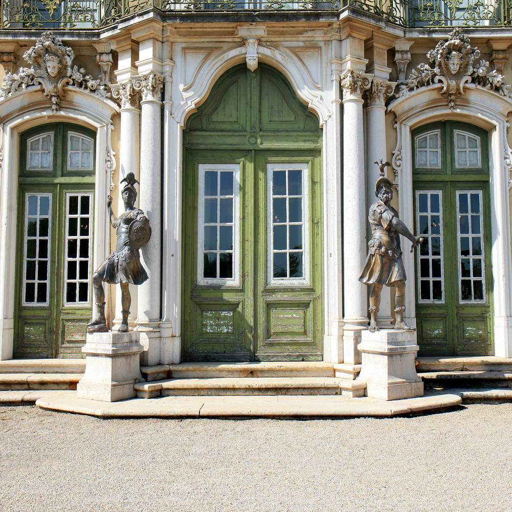 Ceremonial facade of the National Palace Photography Backdrop MR-2171