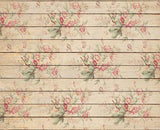 Retro Blumen Hintergrund Holz Kulisse für Fotografie NB-004