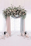 Wedding Backdrops Flowers Backdrops Pink Backgrounds S-3230