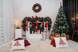 Christmas Happy New Year Decor Backdrop for Photography