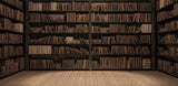 Vintage Bücher Bibliothek Bücherregale Fotografie Hintergrund SH-796