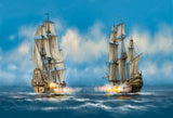 Naval Battle Batleship Sea  Backdrop for Photography