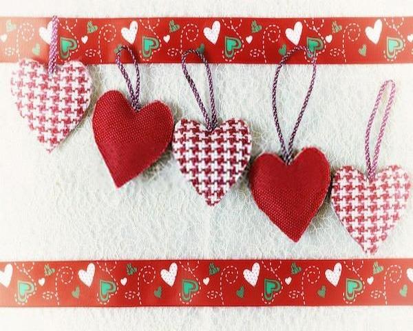 Cute Love  Hearts Valentine's Day Photography Backdrop SH491