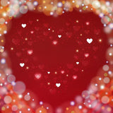 Blur Colorful  Love Hearts Photo  Backdrops SH555