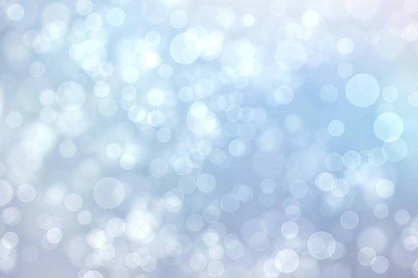 Light Blue Bokeh Blurred Photography Backdrop SH669