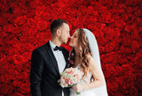 Rote Rose Fotohintergrund für Valentinstag Dekorationen VAT-42