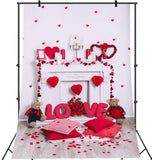 Valentinstag Party Foto Kulissen Raumdekoration Hintergrund VAT-45