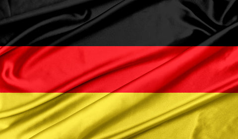 Deutsche Nationalflagge Stoff Künstlerische Fotografie Hintergrund