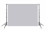 Large Grey Solid Color Photo Booth Backdrop S6
