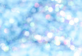 Beautiful Bokeh Blue  Backdrop for Party Photography LV-1482