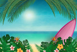 Summer Beach Sea Backdrop for Photography LV-508