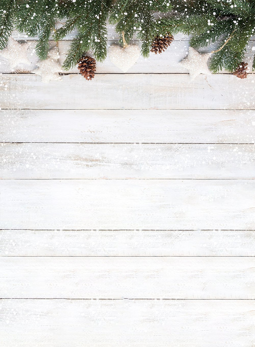Weihnachts-Fotohintergrund – 3x3 M, Vinyl, Mit Merry Christmas & Schneeflocken – Für Studio, Party Oder Home-Fotoshootings